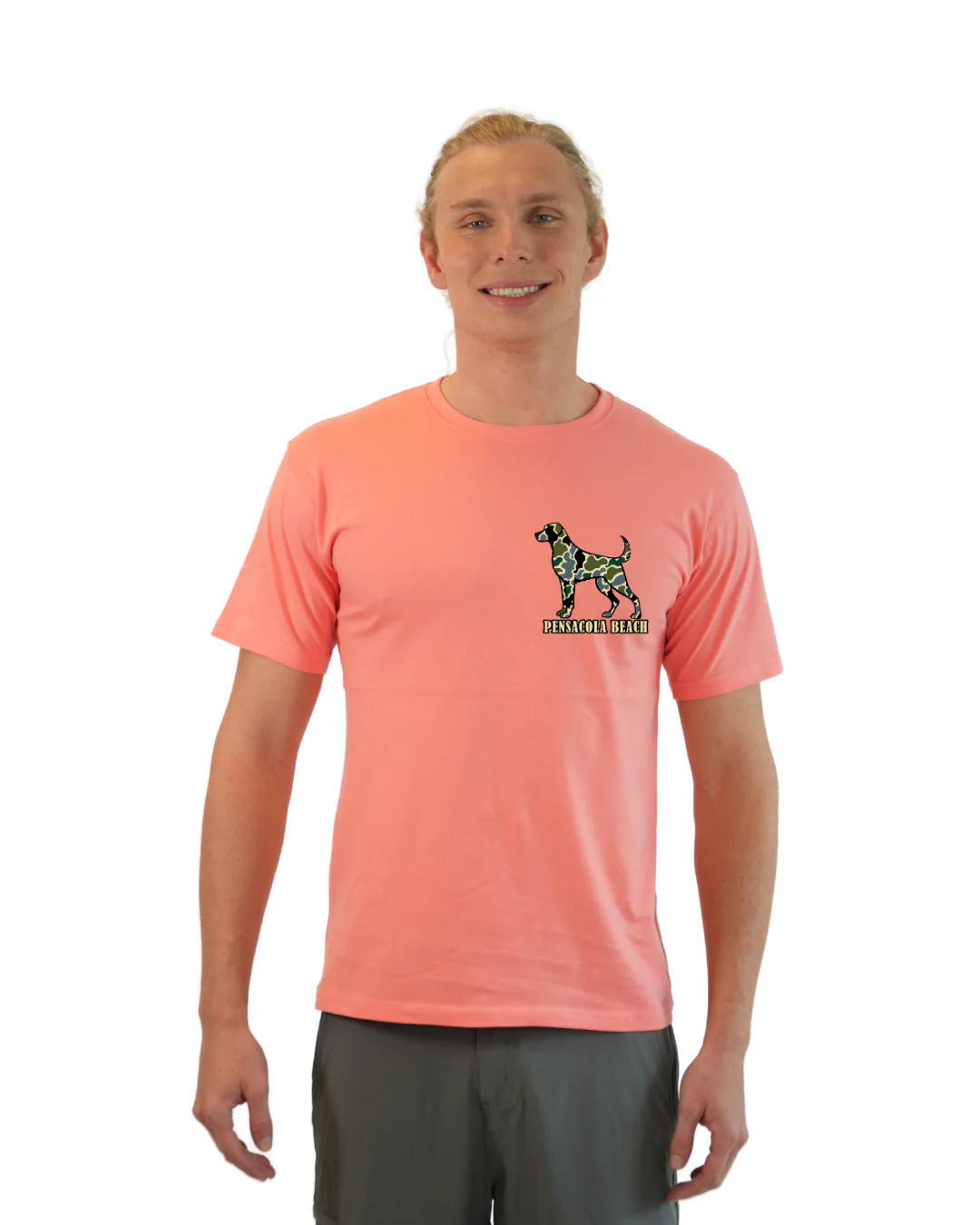 Pensacola Beach Dog Men T-Shirt Camouflage Edition - Image 13