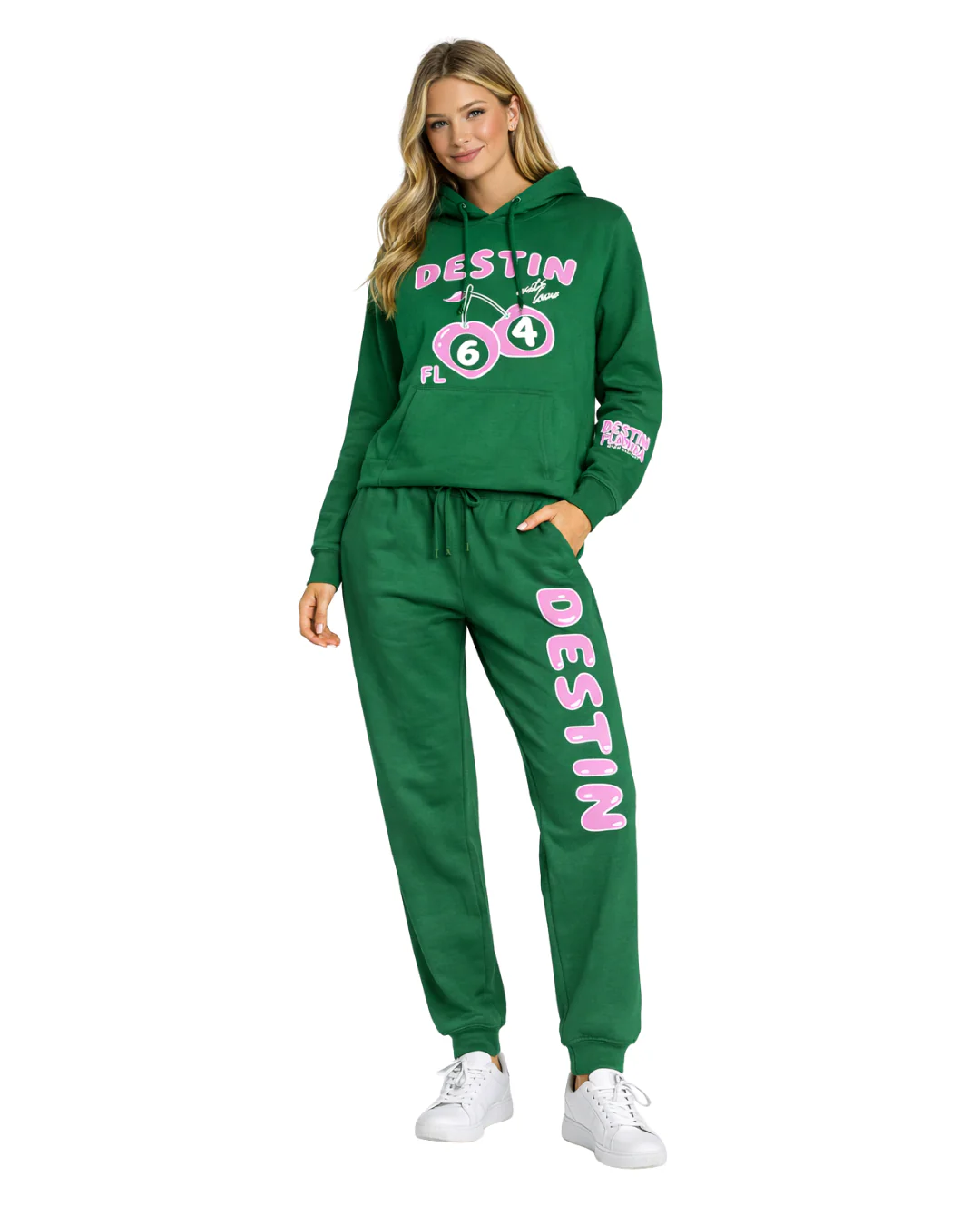 Destin Cherry Hoodie -Part of Set- Style ETP010HD