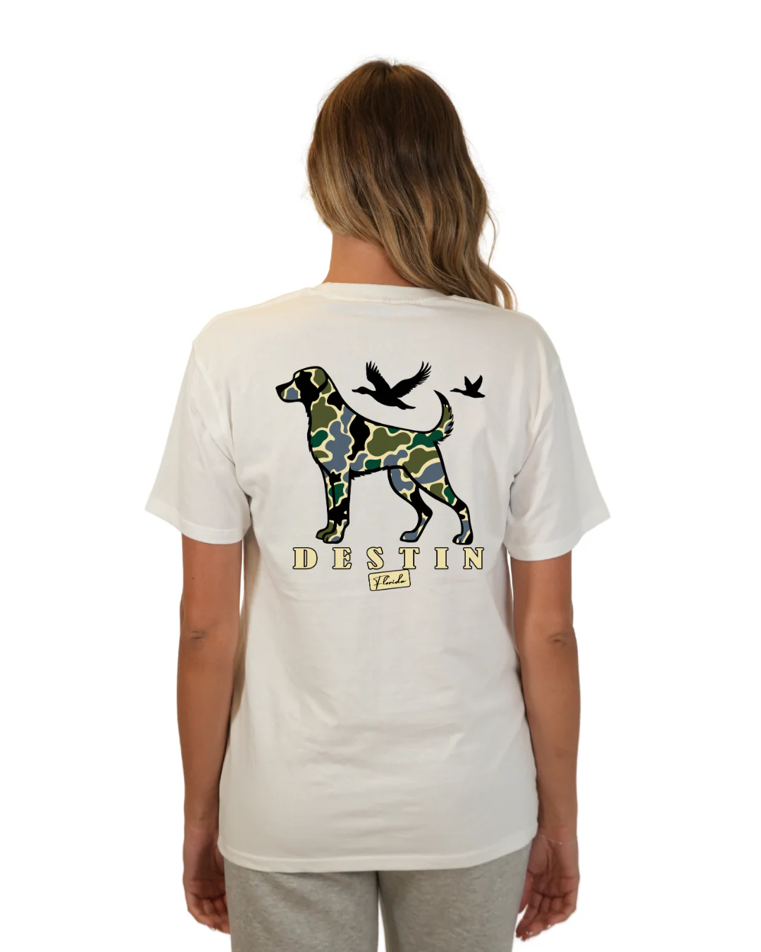 Destin Dog Women T-Shirt Camouflage Edition - Image 10