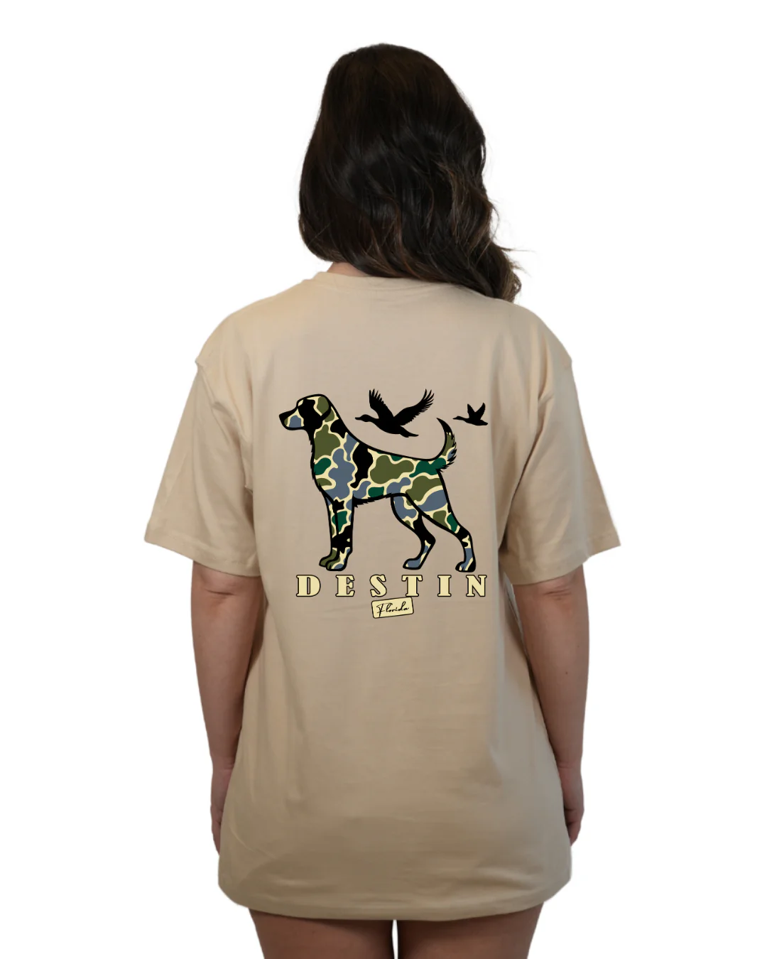 Destin Dog Women T-Shirt Camouflage Edition - Image 12