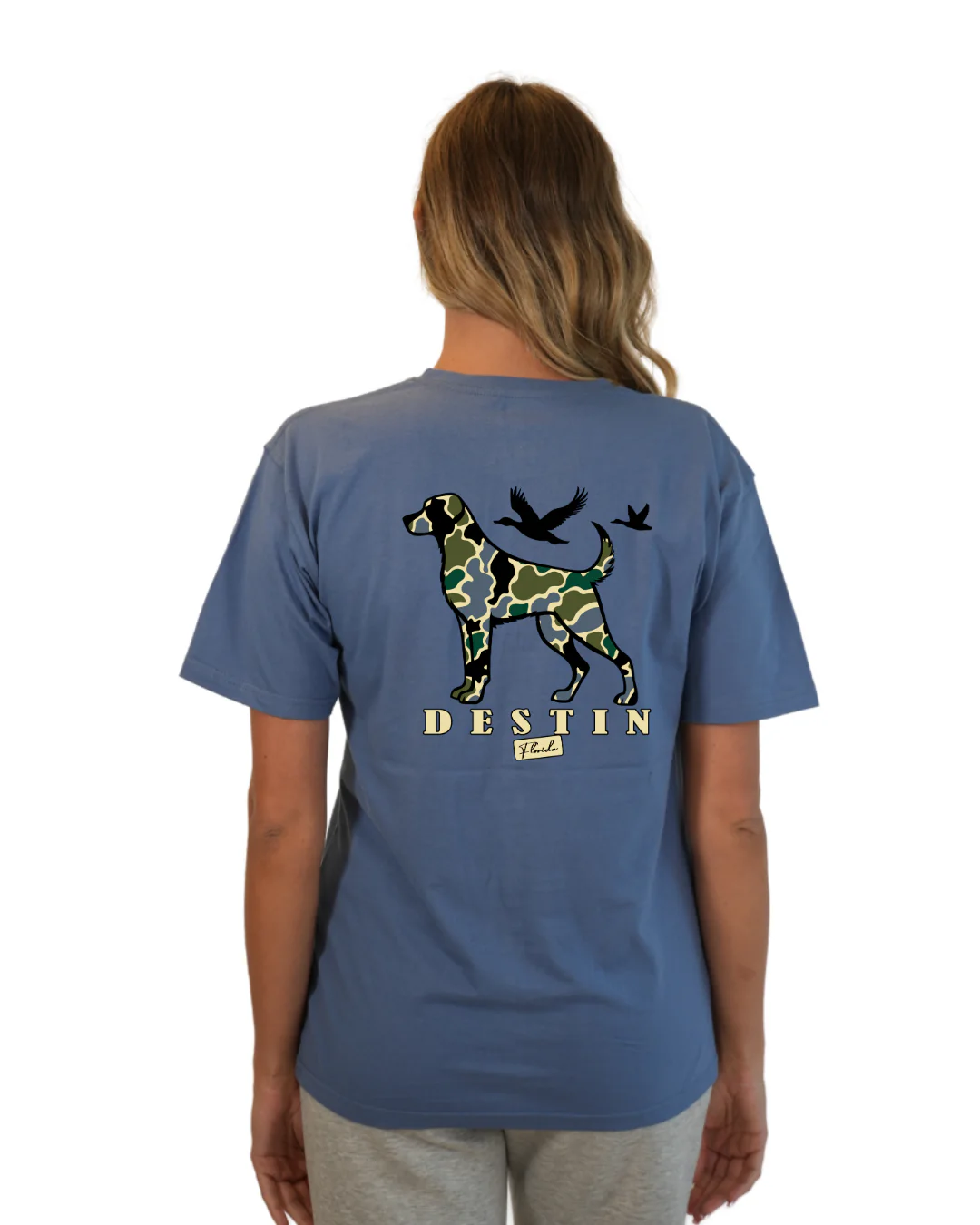 Destin Dog Women T-Shirt Camouflage Edition - Image 6