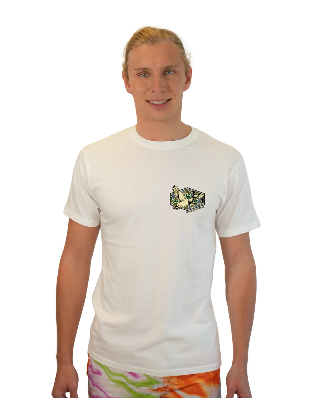 Pensacola Beach Duck Men T-Shirt Camouflage Edition - Image 7