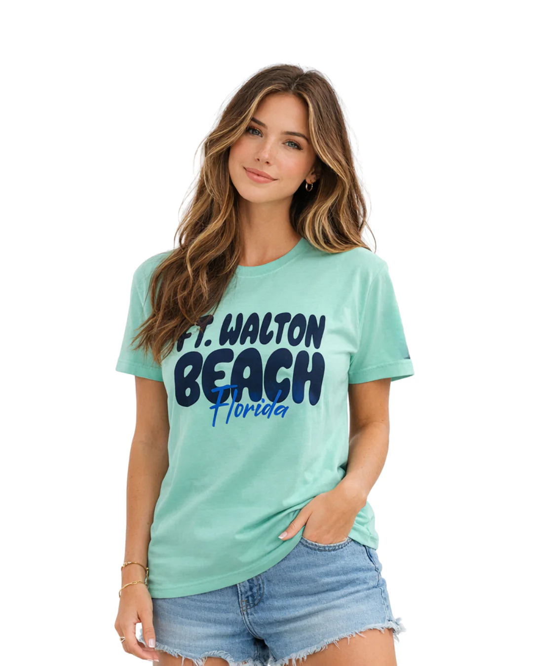 Ft. Walton Beach, Fl City Name Design Women’s T-Shirt