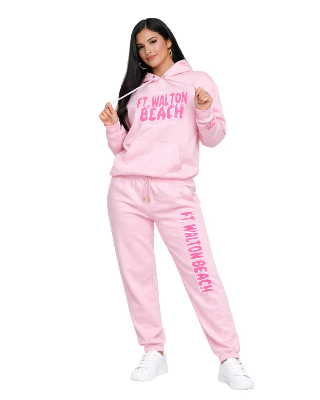 Ft. Walton Beach, Fl City Name with Love Hoodie -Part of a Set- Style ETP010HD - Image 4