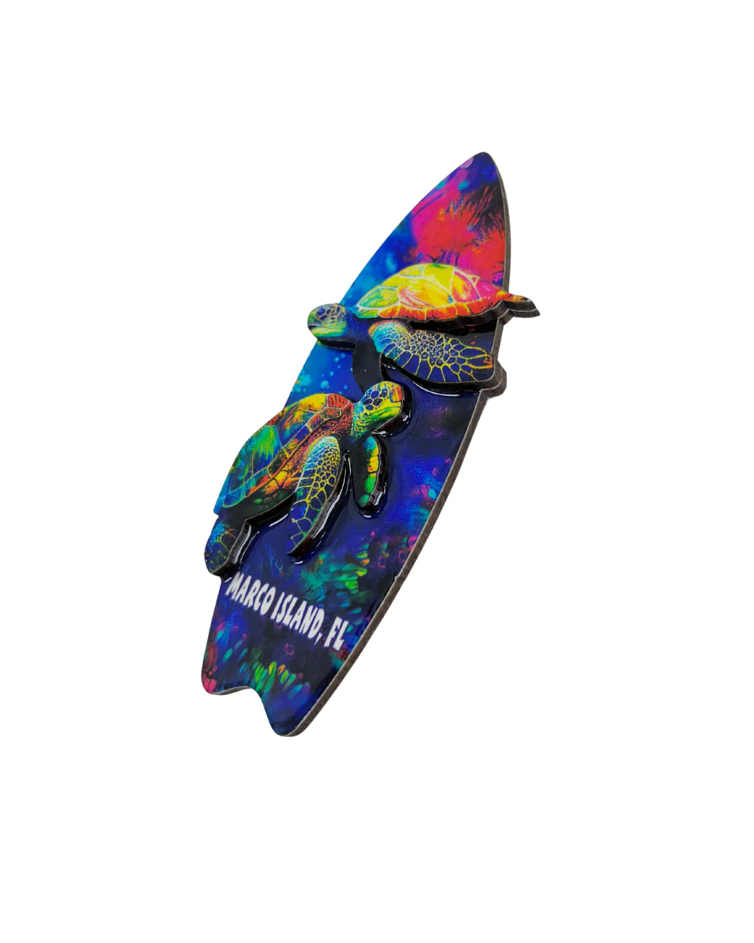 Marco Island Turtle Board Magnet