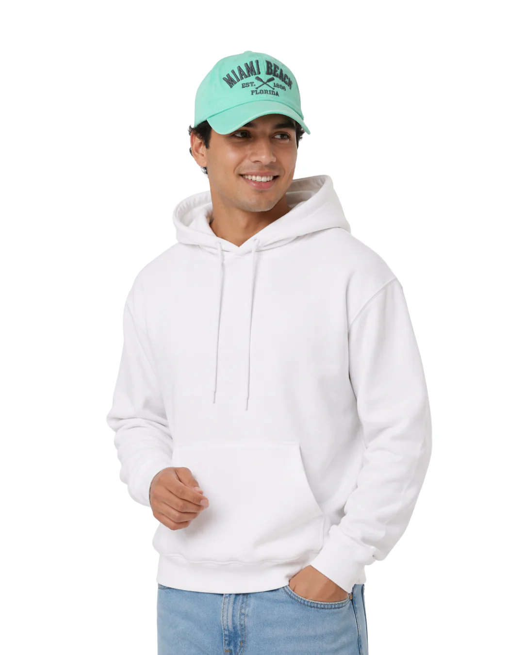 Miami Beach, Fl Embroidered Adjustable Cap