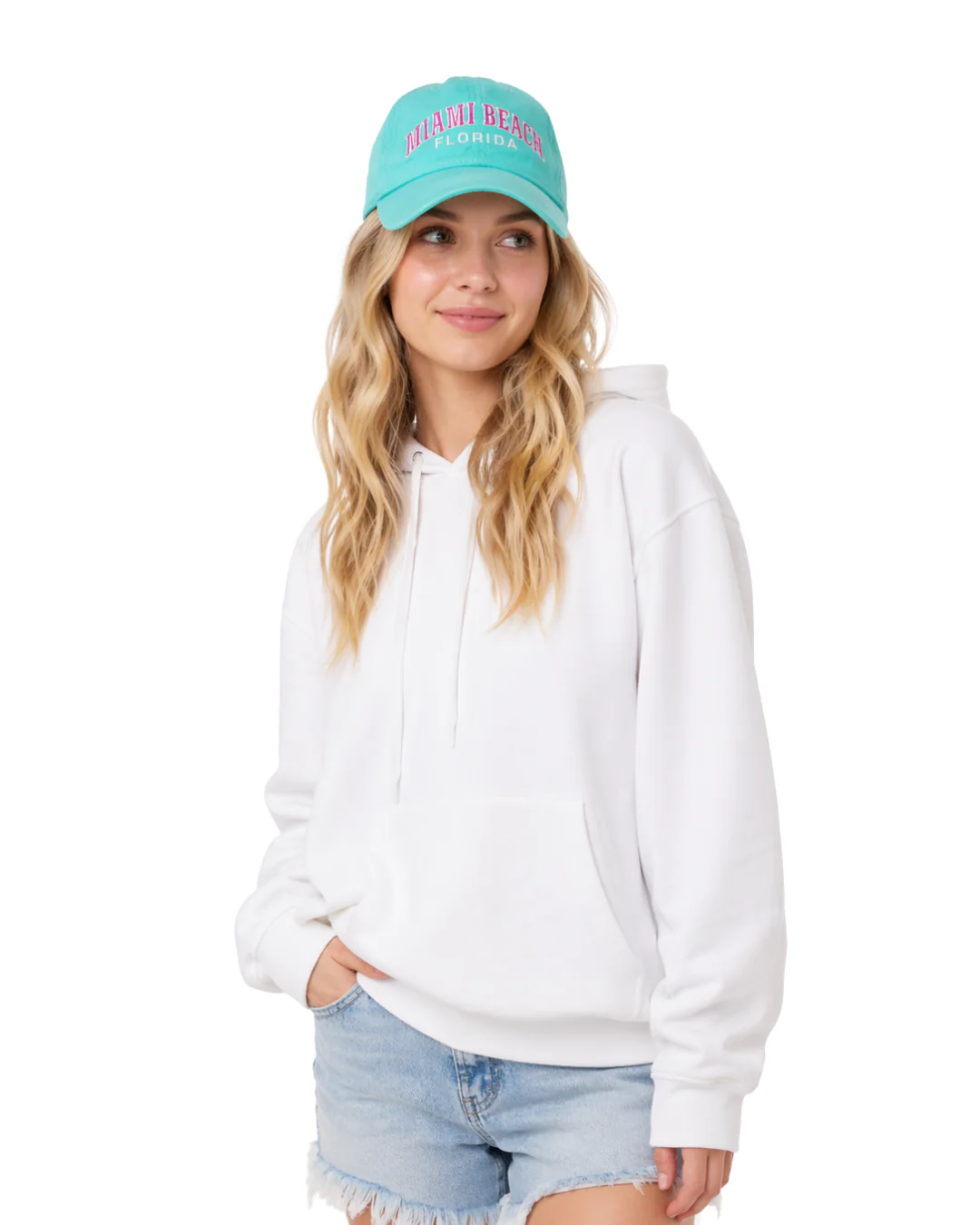 Miami Beach, Fl Embroidered Adjustable Cap