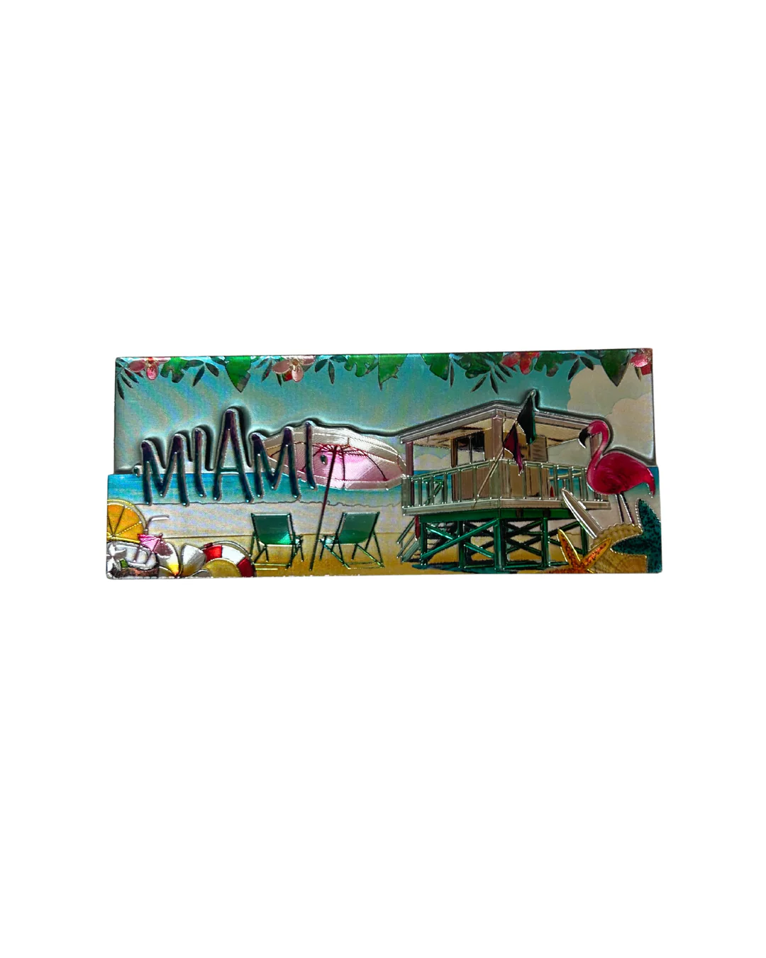 Miami Beach Icons Design Magnet
