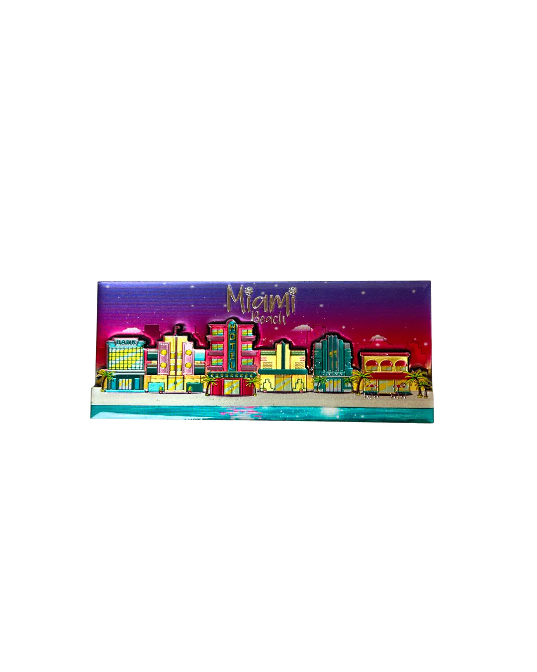 Miami Beach Ocean Drive Design Magnet