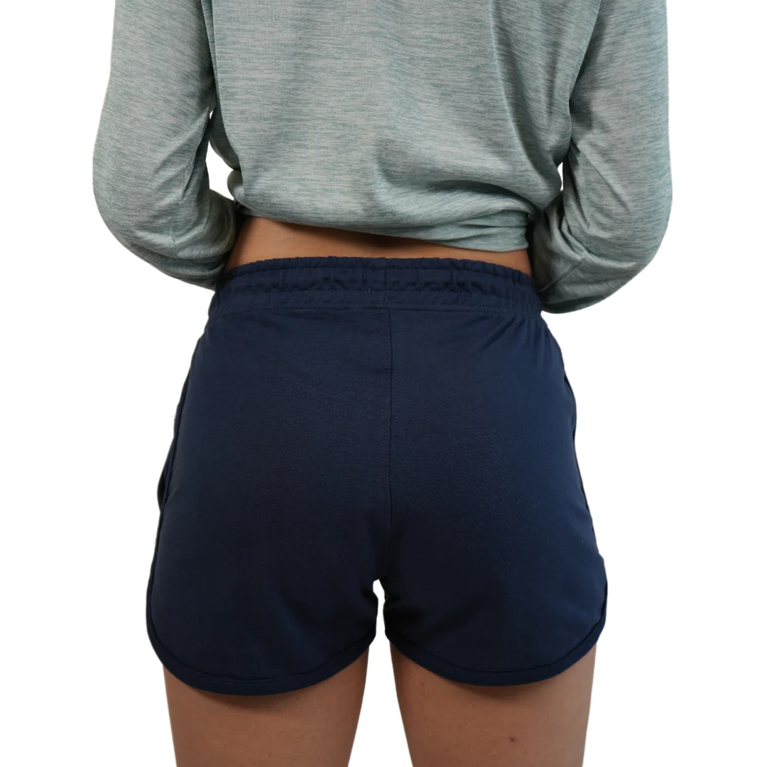 Miami Beach Two Palm Trees Midnight navy Women Short Style 802 - Image 3