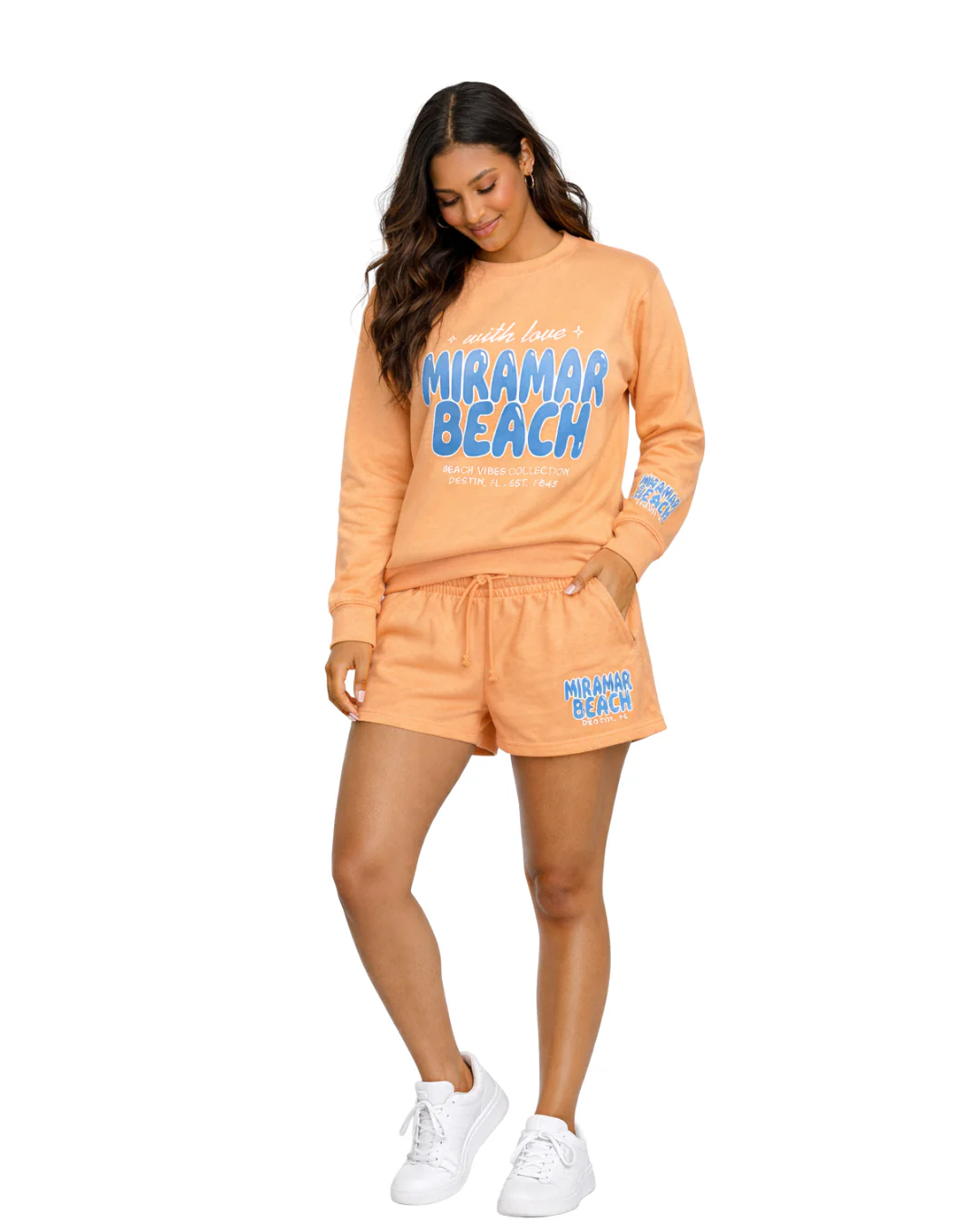 Miramar Beach, City Name Crewneck -Part of a Set- Style ETP40CN - Image 2