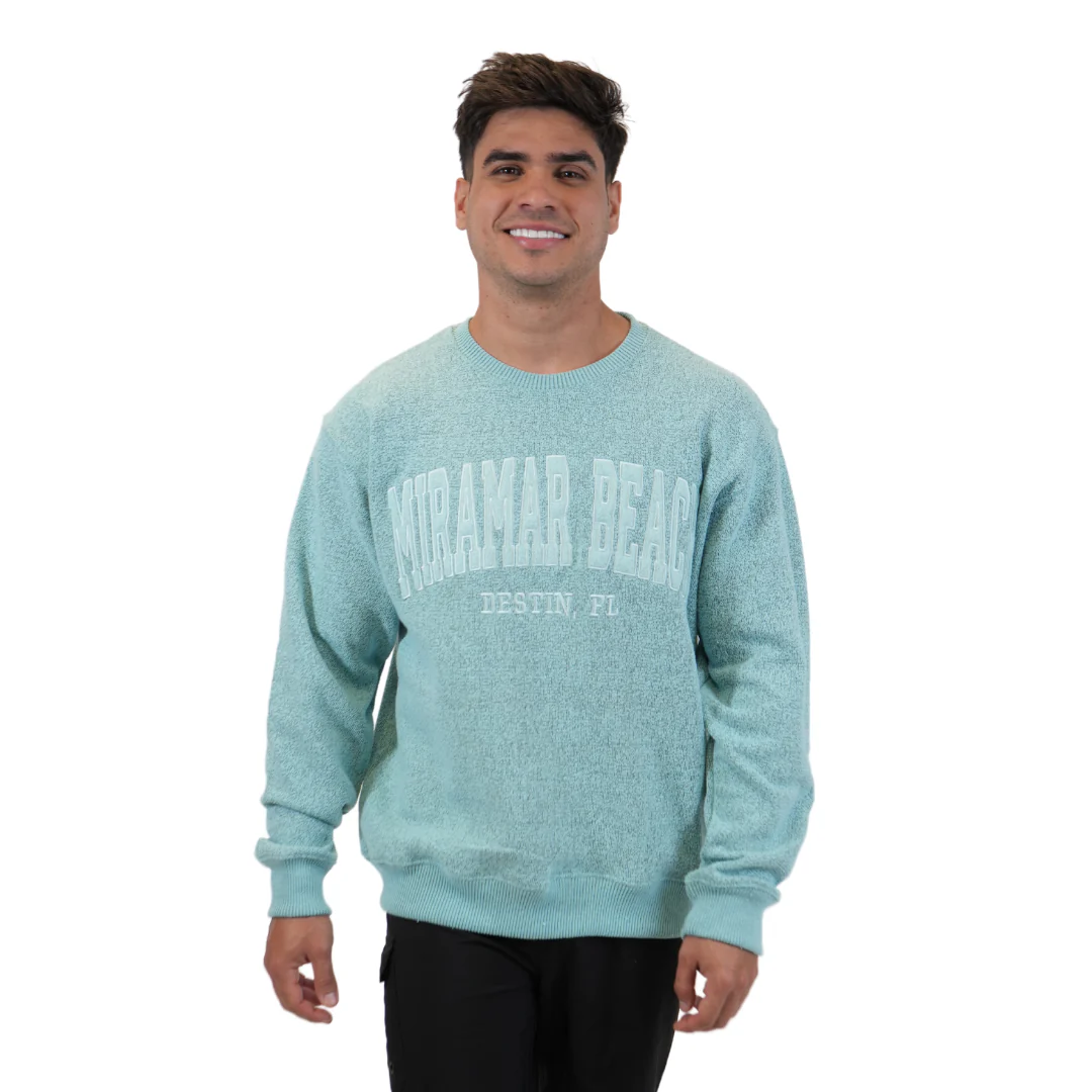 Miramar Beach Fl. Nantucket Crewneck W/ City Name Applique Style Ap267 - Image 2