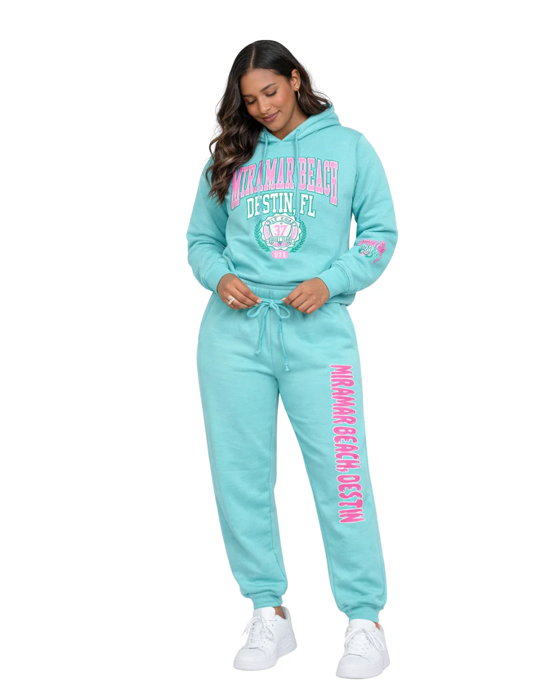 Miramar Beach, Fl Shield Hoodie -Part of a Set- Style ETP010HD