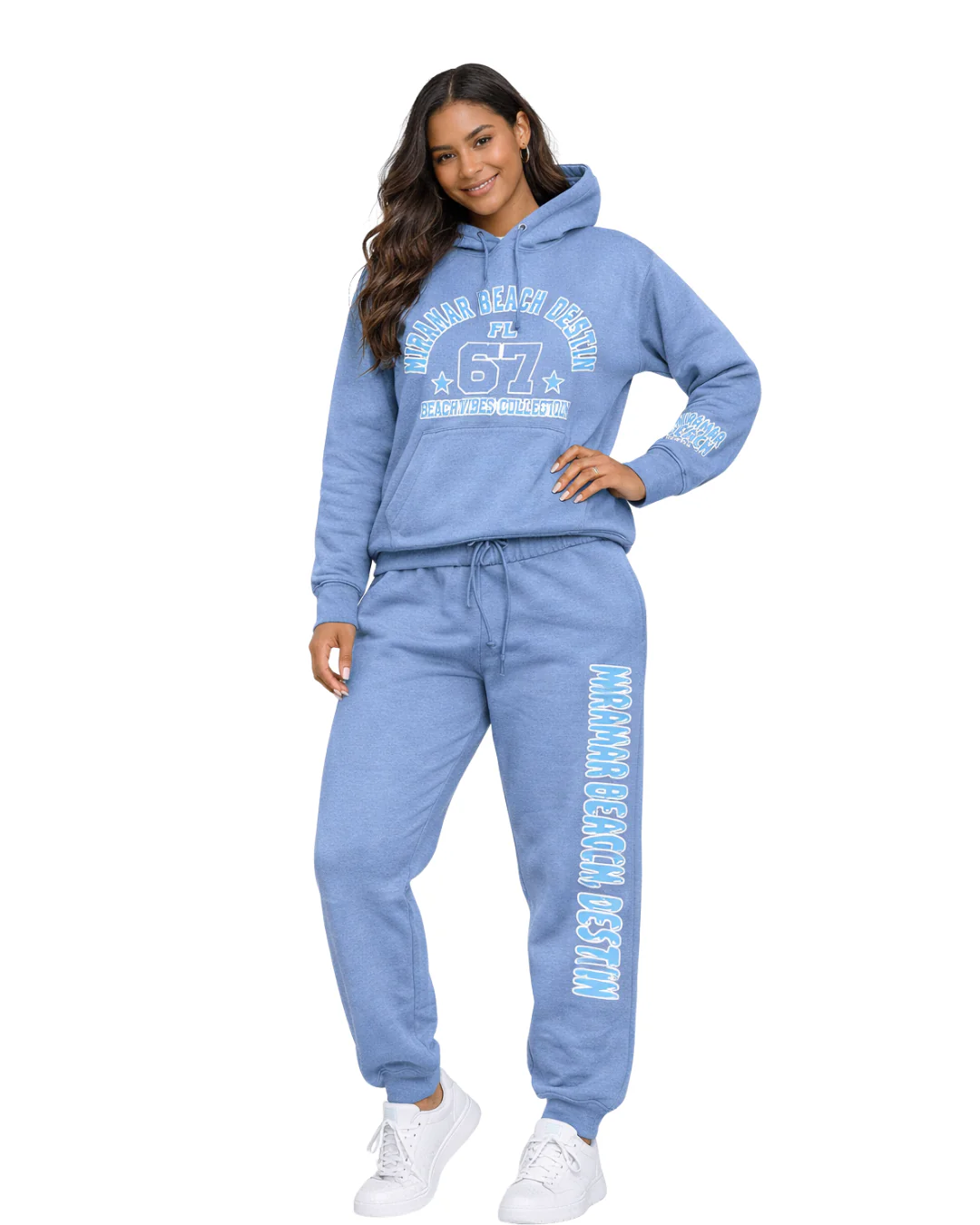 Miramar Beach Vibes Coast Live Hoodie -Part of a Set- Style ETP010HD