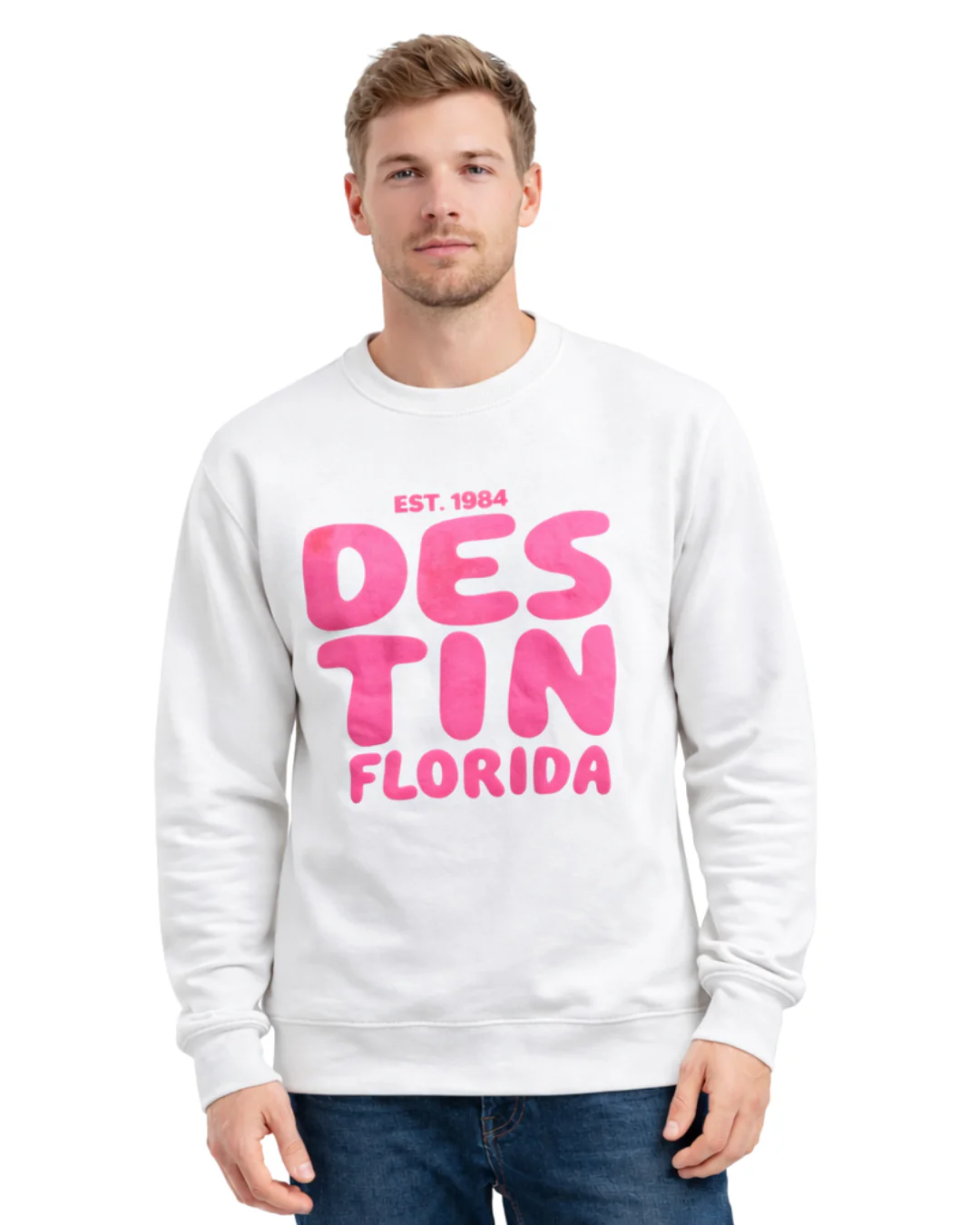 Destin, Fl City Name Crewneck Style AI067C