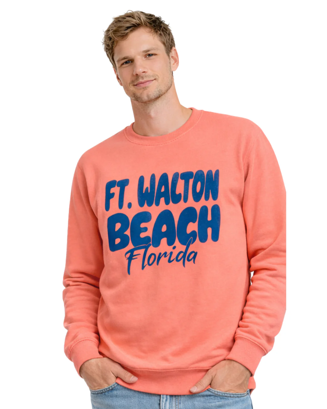 Ft. Walton Beach, Fl City Name Crewneck Style AI067C - Image 4